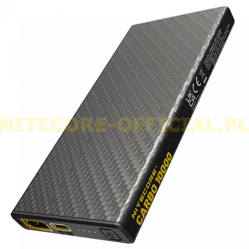 Внешнее зарядное устройство Power Bank Nitecore CARBO 10000 (20W, QC 3.0,  10000mAh) - Nitecore Польша